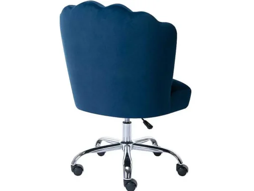 Bureaustoel - Velours - Blauw - Verstelbare Hoogte - Ruty Van Pascal Morabito