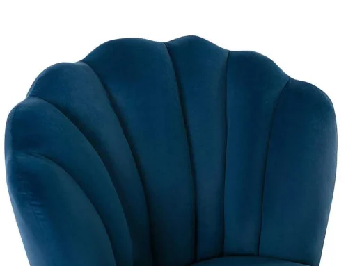 Bureaustoel - Velours - Blauw - Verstelbare Hoogte - Ruty Van Pascal Morabito