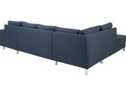 Calverton Hoekbank Chaise Longue Rechts Gericht Donkerblauw.