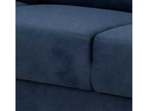 Calverton Hoekbank Chaise Longue Rechts Gericht Donkerblauw.