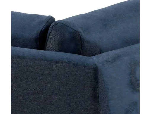 Calverton Hoekbank Chaise Longue Rechts Gericht Donkerblauw.