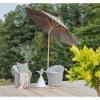 Cerox Parasol Met Kantelfunctie Grijs.