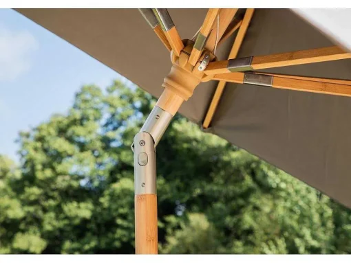 Cerox Parasol Met Kantelfunctie Grijs.
