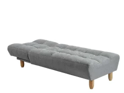 Chaise Longue Klik-Klak Van Stof - Grijs