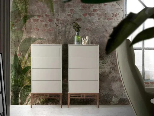 Chiffonier Grijs En Walnoot 7036 Angel Cerda