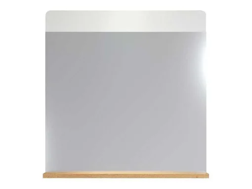Ciara Spiegel 1 Plank Artisanaal Eiken Decor, Spiegelglas.