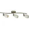 Clea Plafondlamp, Messing, Ecru, 58X9X20 Cm, Epikasa