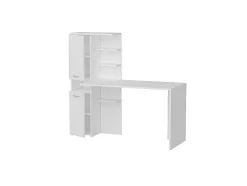 Clio Bureau, Wit, 150X60X135 Cm, Epikasa