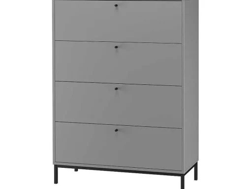 Commode 4 Laden Grijs