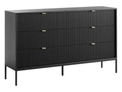 Commode Met 6 Lades - Zwart - Liouba - Van Pascal Morabito