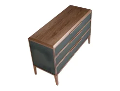 Commode Van Pvc Donkergroen En Walnoot 7150 Angel Cerda