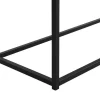 Consoletafel Met 2 Lades Van Mdf, Gehard Glas En Metaal - Licht Naturel - Camata