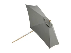 Corypho Parasol Met Kantelfunctie Grijs.