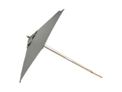 Corypho Parasol Met Kantelfunctie Grijs.