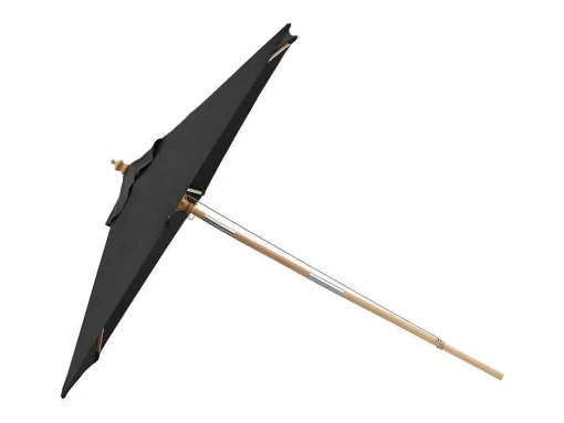 Corypho Parasol Met Kantelfunctie Zwart.