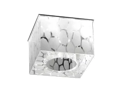 Cristaldream Plafondlamp, Chroom, 16X30X9 Cm, Epikasa