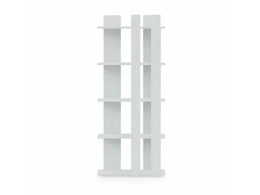 Cristiana Boekenkast, Wit, 75X20X180 Cm, Epikasa