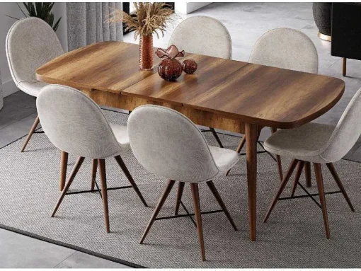 Dalila Tafel, Walnoot, 178X80X72 Cm, Epikasa