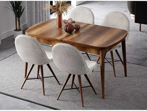 Dalila Tafel, Walnoot, 178X80X72 Cm, Epikasa