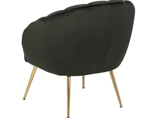 Dano Fauteuil Lounge Fauteuil Groen, Messing.