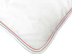 Dekbedovertrek Van Perkaal Katoen - 91 Draden/Cm - 240 X 260 Cm - 400 G/M - Wit - Auxence