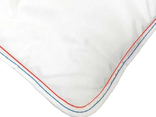 Dekbedovertrek Van Perkaal Katoen - 91 Draden/Cm - 240 X 260 Cm - 400 G/M - Wit - Auxence