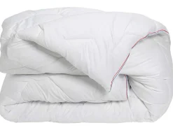 Dekbedovertrek Van Perkaal Katoen - 91 Draden/Cm - 240 X 260 Cm - 400 G/M - Wit - Auxence