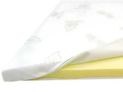 Dekmatras Luxe Met Vormgeheugen Aloe Vera Van Naturea - 160 X 200 Cm