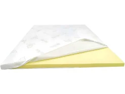 Dekmatras Luxe Met Vormgeheugen Aloe Vera Van Naturea - 140 X 190 Cm