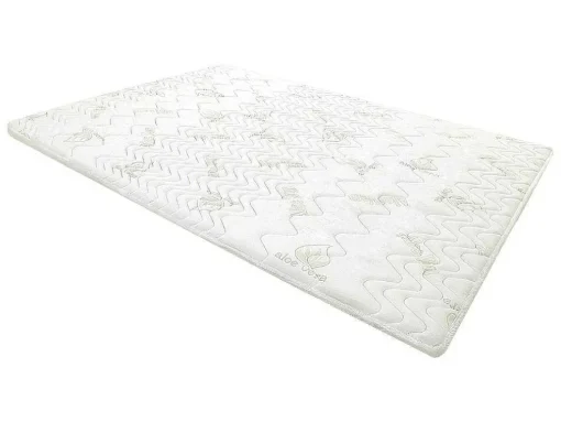 Dekmatras Met Vormgeheugenschuim Aloe Vera Van Naturea - 160 X 200 Cm