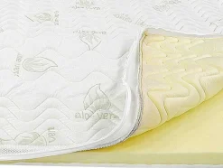 Dekmatras Met Vormgeheugenschuim Aloe Vera Van Naturea - 180 X 200 Cm