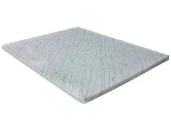 Dekmatras Van Bamboe En Vormgeheugen Van Naturea - 80X200 Cm