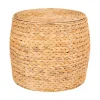 Delia Bijzettafel O43Cm Met Opslag Naturel.