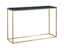 Design Sidetable Aretha - Marmer En Metaal - Zwart En Goudkleurig - Van Pascal Morabito