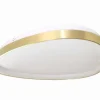 Design-Plafondlamp Met Variabele Ledverlichting - Aluminium En Metaal - D65 - Goudkleurig - Granby