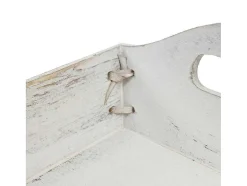 Dienblad Mcw-C50 Shabby Look (Set Van 3), Wit, Shabby