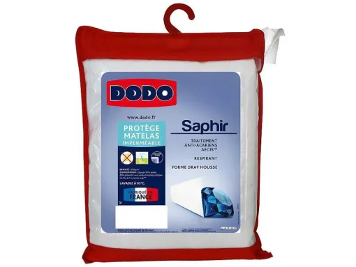 Dodo Waterdichte En Anti-Mijt Matrashoes - 90 X 190 Cm - Saphir