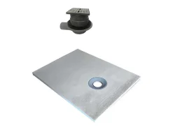 Douchebak Klaar Om Te Betegelen Delos Sifon Inbegrepen - 1200 X 900 X 40 Mm - Snijdbaar