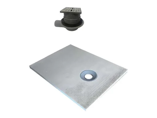 Douchebak Klaar Om Te Betegelen Delos Sifon Inbegrepen - 1200 X 900 X 40 Mm - Snijdbaar