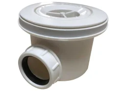 Douchebak Lyros Met Sifon Inbegrepen - 1600X800X40Mm - Wit