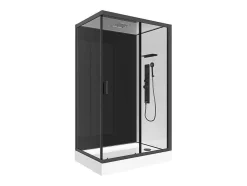 Douchecabine Massagefunctie - Omkeerbare Installatie - L110 X B80 X H215 Cm - Fomira