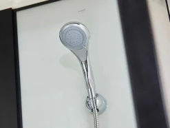 Douchecabine Met Massagestralen Primea - 2 Zones Met Massagestralen - L90 X D90 X H215 Cm - Tropische Regenfunctie En Handdouchekop