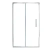 Douchedeur In Industriele Stijl - Chroom - 120 X 195 Cm - Toroni