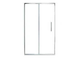 Douchedeur In Industriele Stijl - Chroom - 120 X 195 Cm - Toroni