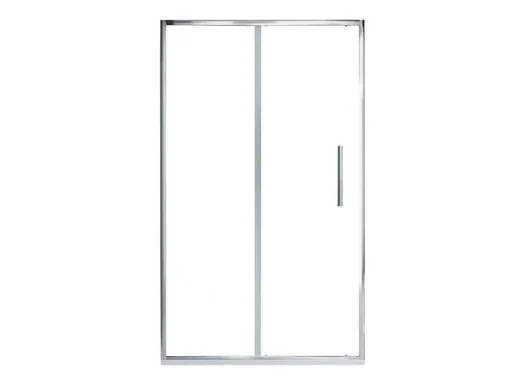 Douchedeur In Industriele Stijl - Chroom - 120 X 195 Cm - Toroni