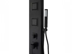 Douchekolom Met Massagestralen Tyra - Zwart - 20*150 Cm