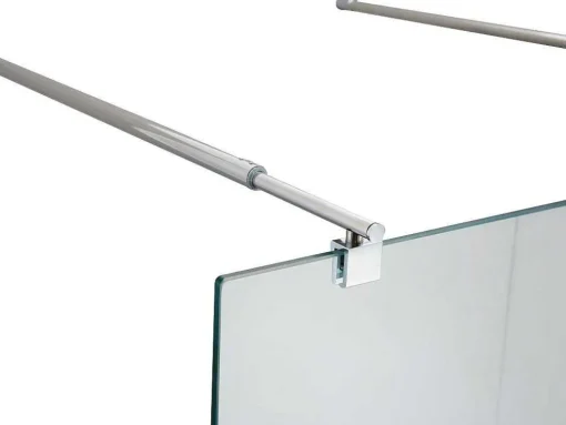Douchewand Paulina Ii Gezeefdrukt Glas - 90 X 190 Cm