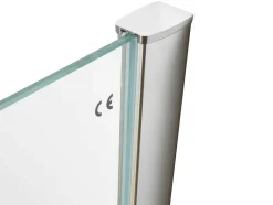 Douchewand Paulina Ii Gezeefdrukt Glas - 90 X 190 Cm