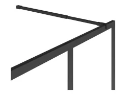 Douchewand Voor Inloopdouche Matzwart Industriele Stijl 100 X 200 Cm Urbanik