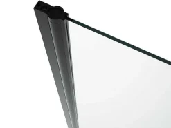 Draaibare Douchedeur - 70 X 195 Cm - Matzwart - Gehard Glas - Sarasota